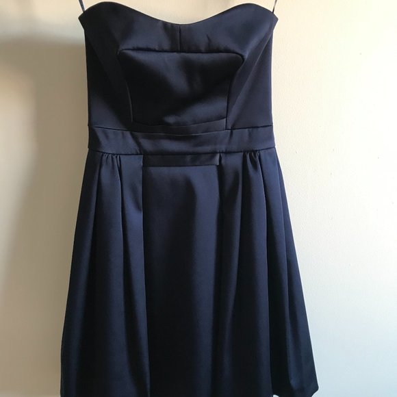 French Connection Techno Princess Strapless Flared - Picture 2 of 6